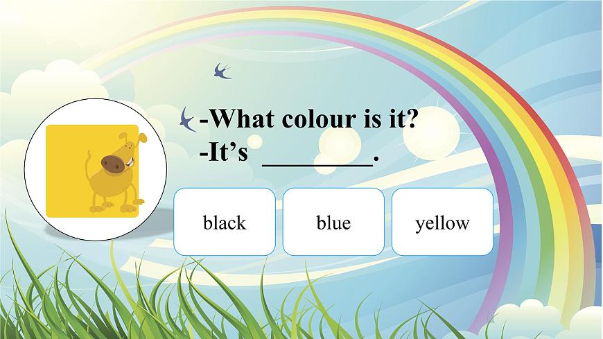 人教版精通小学英语三年级下册Unit 6  Colours-Story time精品课件第4页