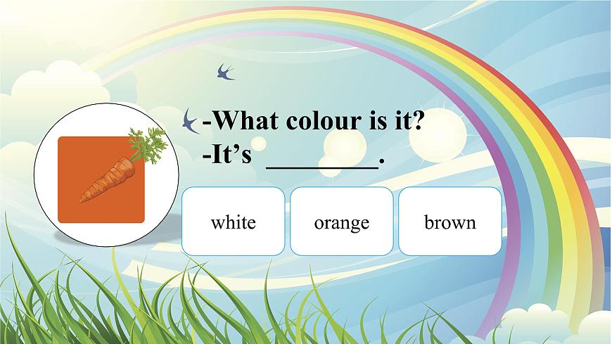 人教版精通小学英语三年级下册Unit 6  Colours-Story time精品课件第5页