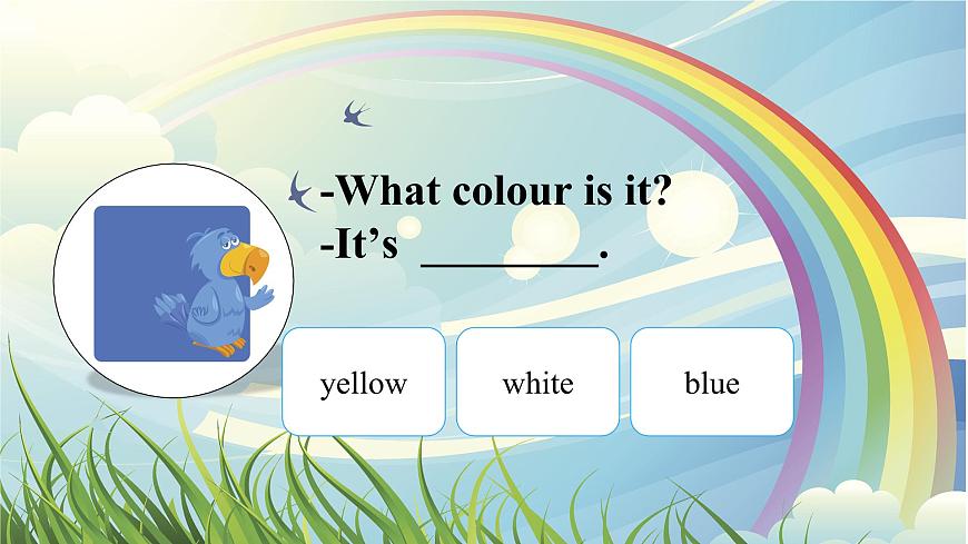 人教版精通小学英语三年级下册Unit 6  Colours-Story time精品课件第7页