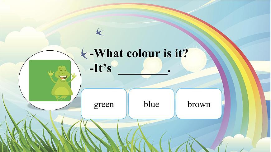 人教版精通小学英语三年级下册Unit 6  Colours-Story time精品课件第8页