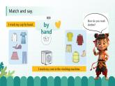人教版精通小學(xué)英語(yǔ)三年級(jí)下冊(cè)Unit4 Clothes-lesson3精品課件