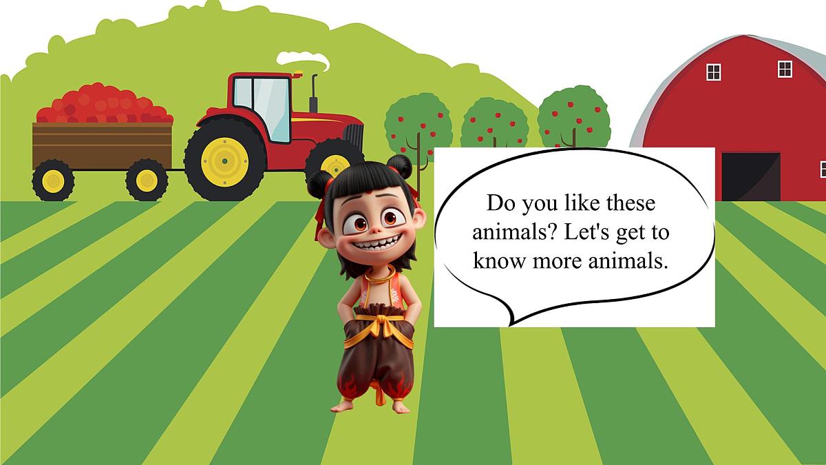 人教版精通小学英语三年级下册Unit5 Animals-lesson2精品课件第8页