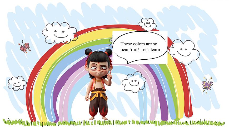 人教版精通小学英语三年级下册Unit 6 Colours-Lesson 1精品课件第4页