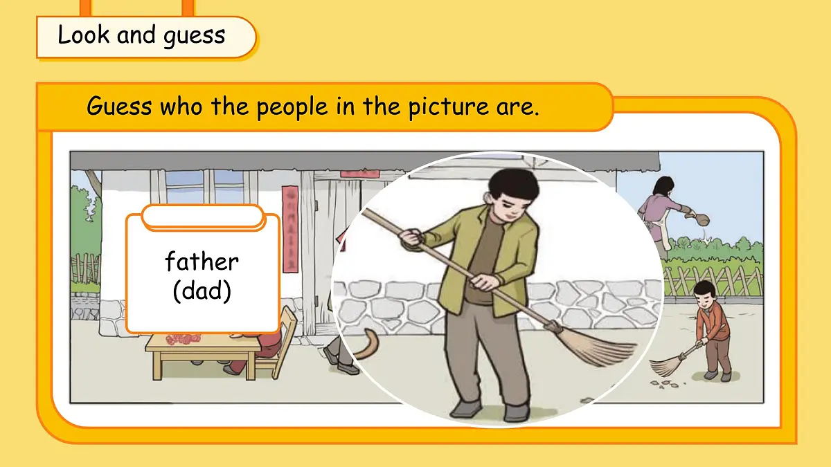 Unit 3My family Lesson 3 课件 英语人教精通版（2024）三年级下册第5页