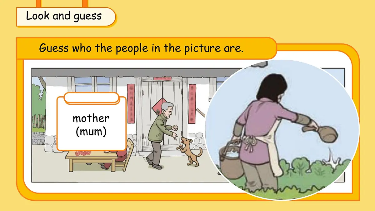 Unit 3My family Lesson 3 课件 英语人教精通版（2024）三年级下册第6页