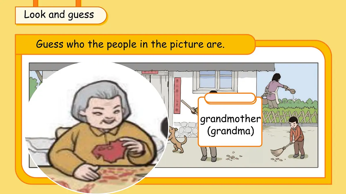 Unit 3My family Lesson 3 课件 英语人教精通版（2024）三年级下册第8页