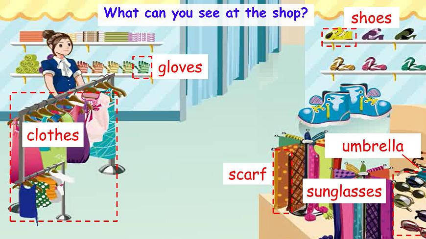Unit 6 Shopping Part B Let's talk 课件 2024-2025学年人教PEP版英语四年级下册第6页