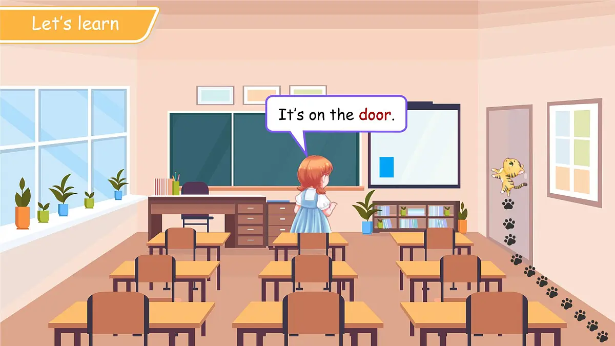 Unit 1 My classroom Lesson 2课件 英语人教精通版（2024）三年级下册第6页