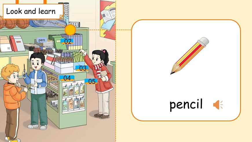 Unit 1 School things 第1课时Cartoon time 课件 英语译林版（2024）三年级下册第5页