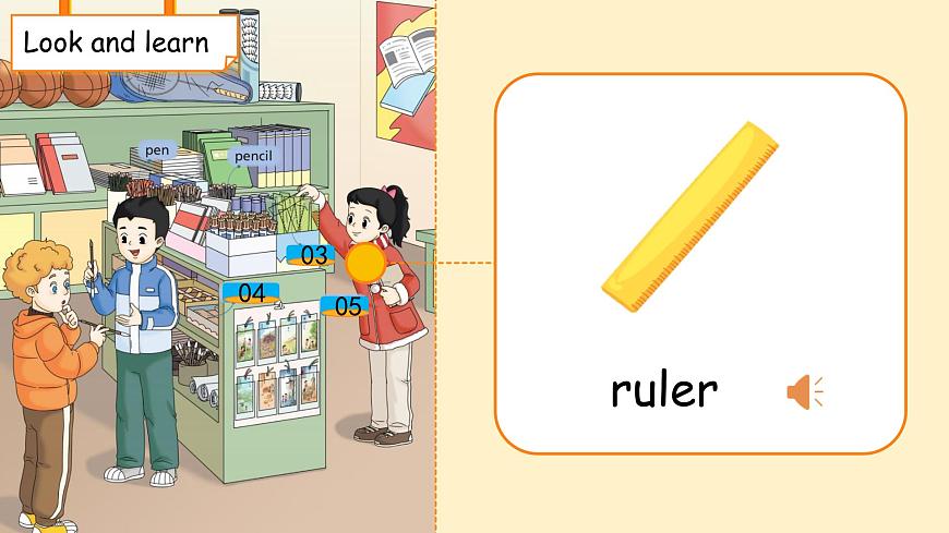 Unit 1 School things 第1课时Cartoon time 课件 英语译林版（2024）三年级下册第6页