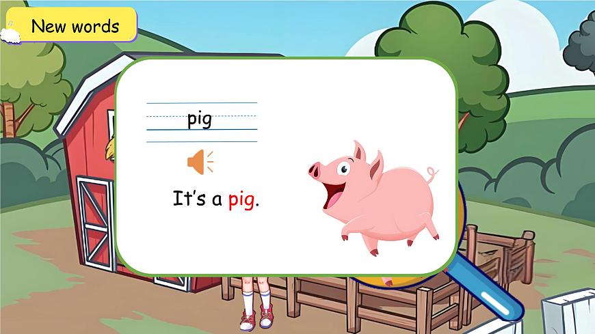 Unit 5 Animals Lesson 2 课件 英语人教精通版（2024）三年级下册第6页