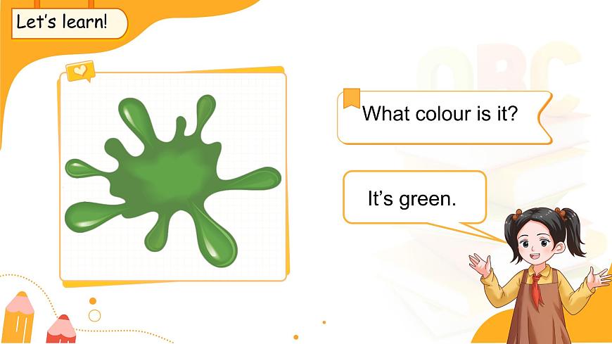 Unit 6 Colours  Lesson 1 课件 英语人教精通版（2024）三年级下册第7页
