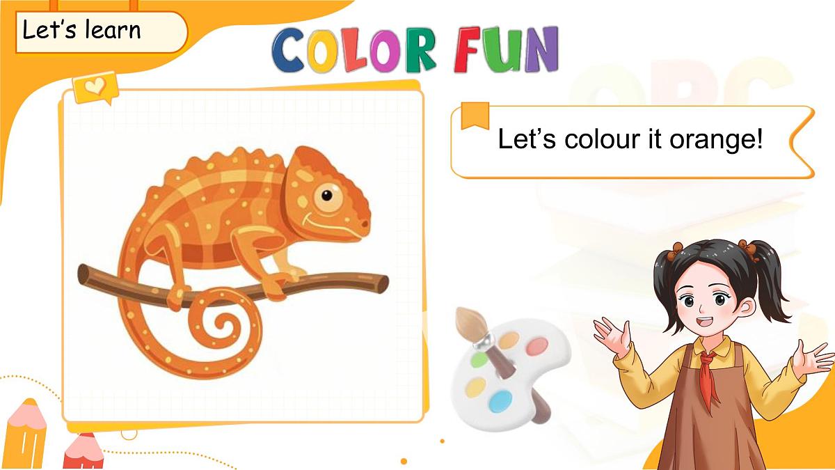 Unit 6 Colours Lesson 2 课件 英语人教精通版（2024）三年级下册第7页
