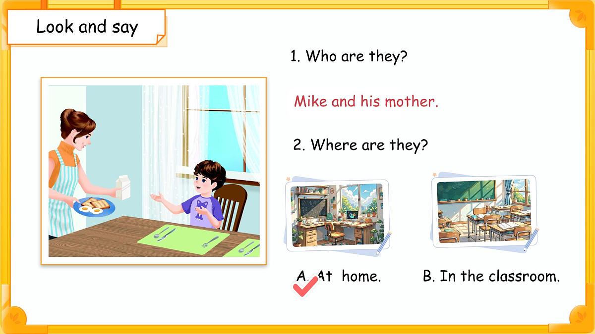 Unit 4 Healthy food Part A Let's talk 课件 小学英语人教PEP（2024）三年级下册第7页