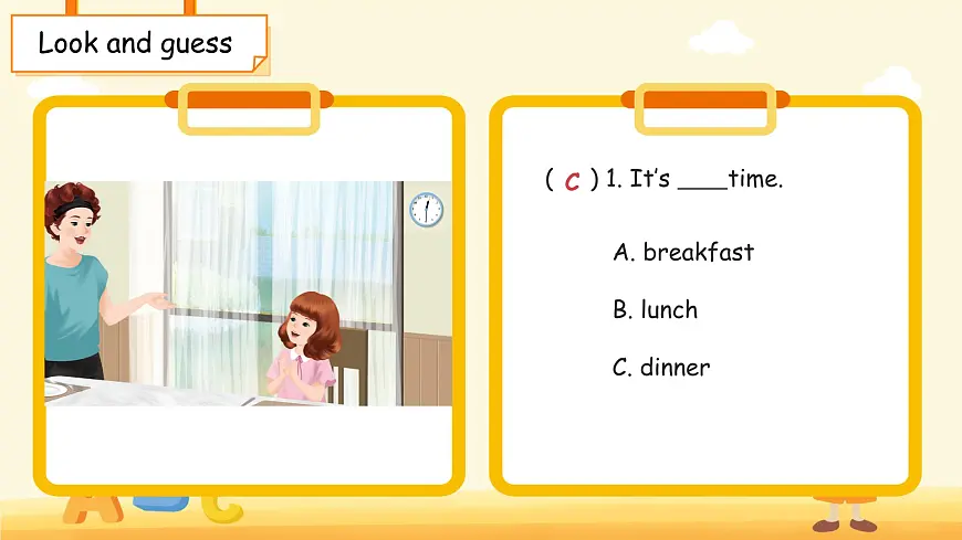 Unit 4 Healthy food Part B Let's talk 课件 小学英语人教PEP（2024）三年级下册第6页