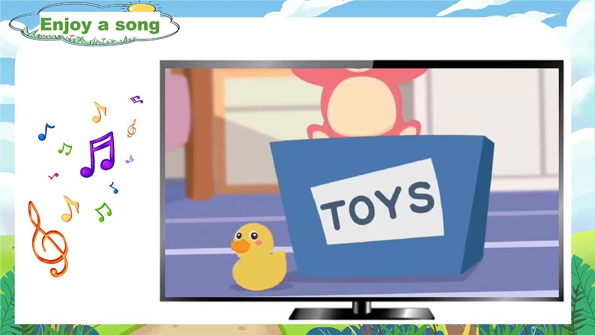 20254版三年级下册英语Unit 5Old toys  第1课时Let's talk同步课件第5页