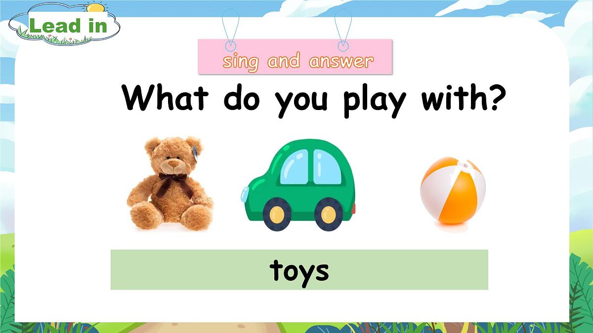20254版三年级下册英语Unit 5Old toys  第1课时Let's talk同步课件第6页