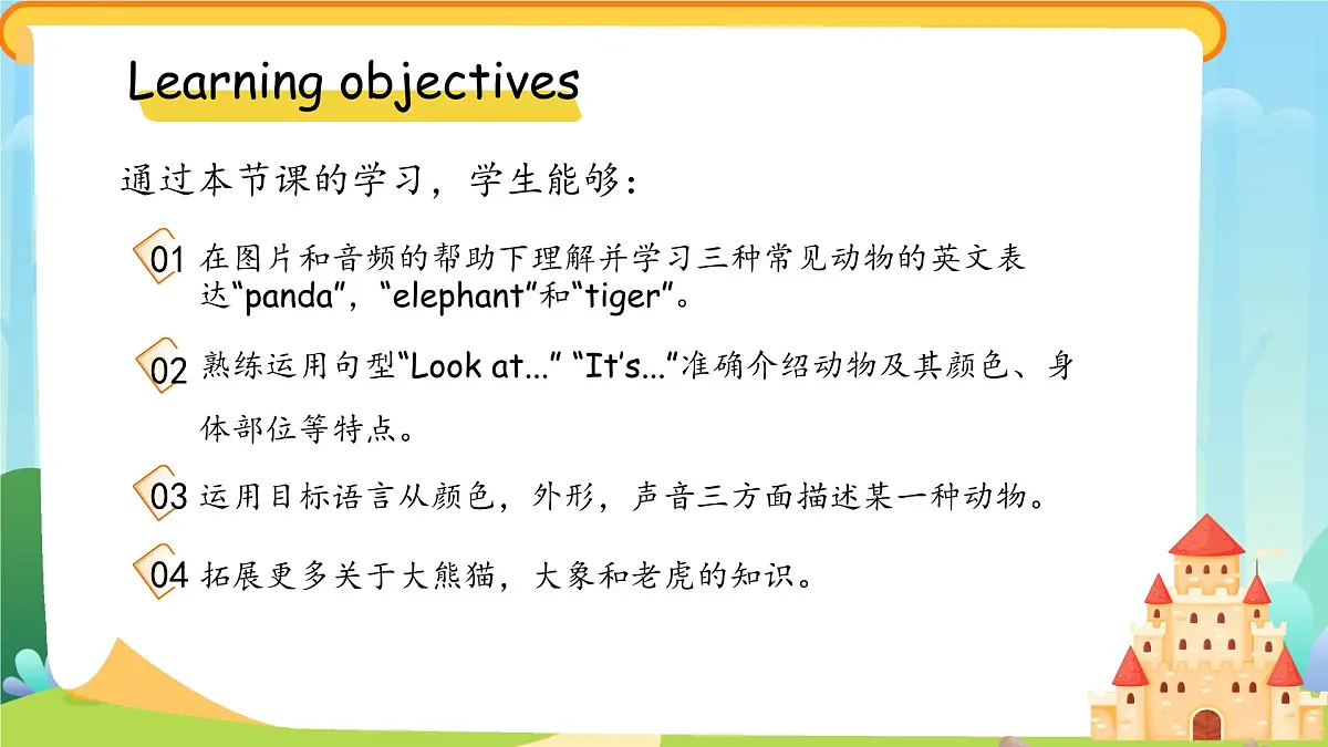 Unit 5 Lesson 1 The zoo is fun课件 英语冀教版（2024）三年级下册第2页