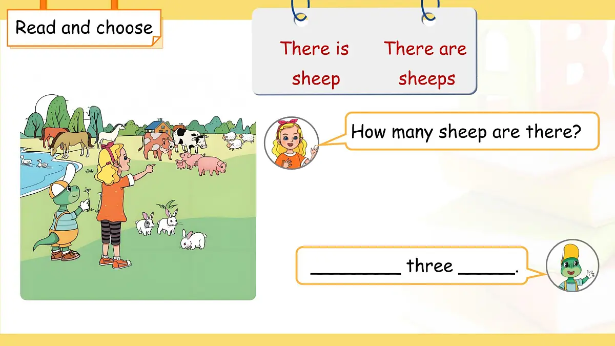 Unit 4 Lesson 2How many ducks？课件 英语冀教版（2024）三年级下册第6页
