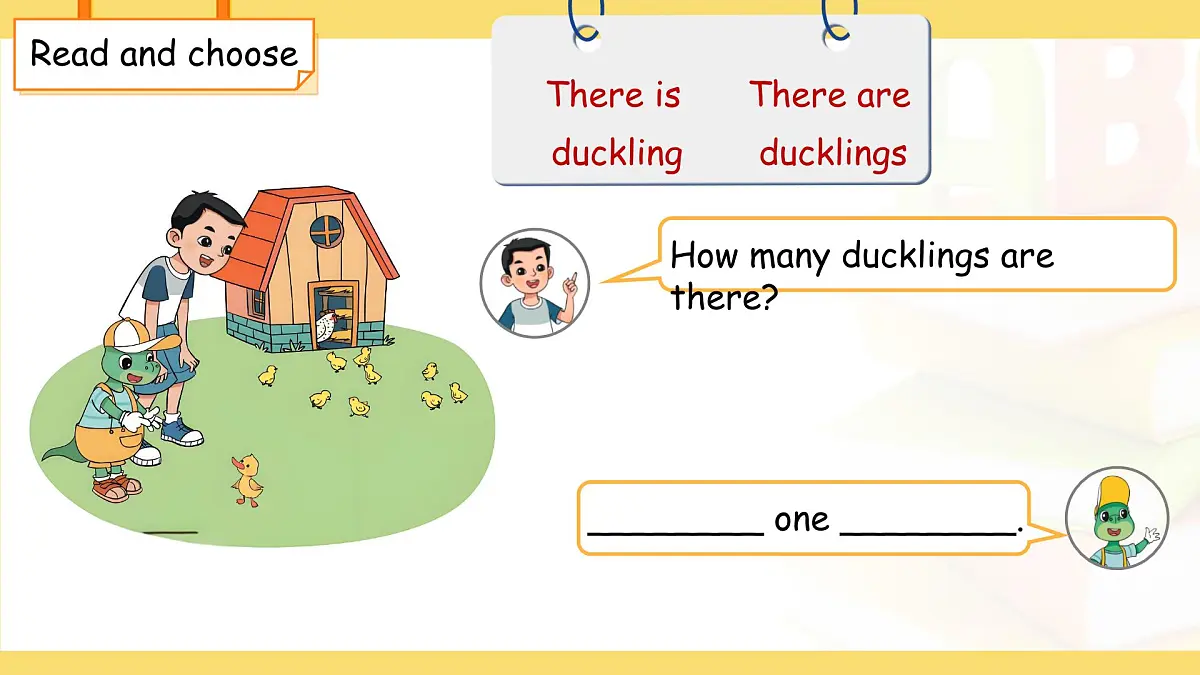 Unit 4 Lesson 2How many ducks？课件 英语冀教版（2024）三年级下册第7页