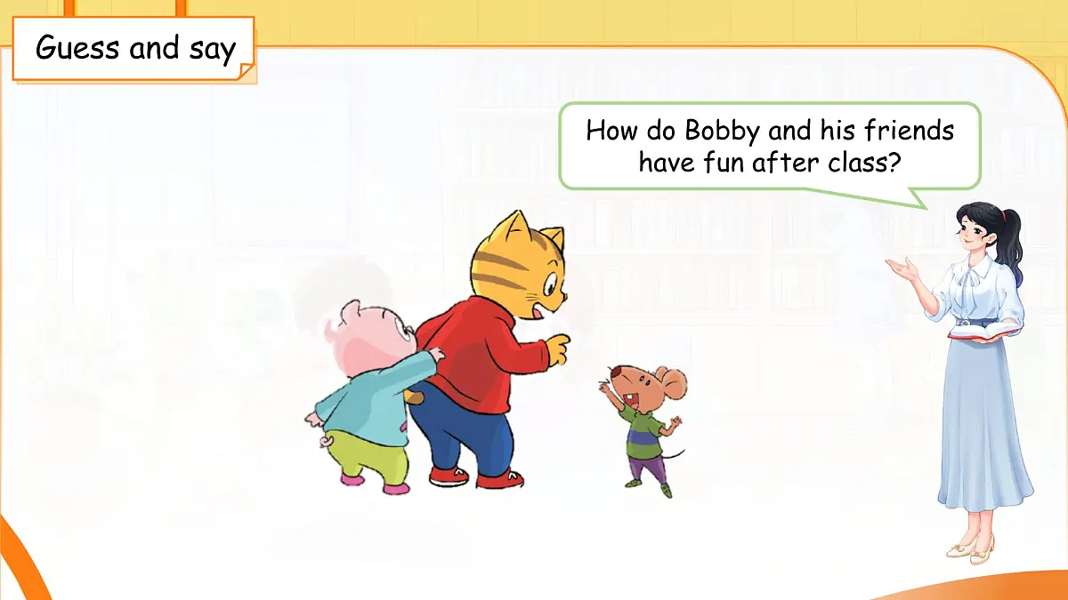 Unit 4 Have fun after class（ Cartoon time）课件 英语译林版三起（2024）三年级下册第8页