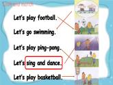 Module 10 Unit 2 Let’s sing ! （課件）外研版（一起）英語一年級下冊