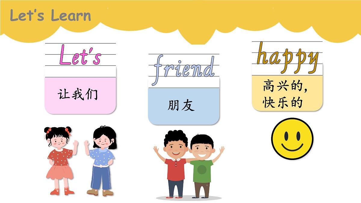 unit 1 Let's be friends-part1 ppt第6页