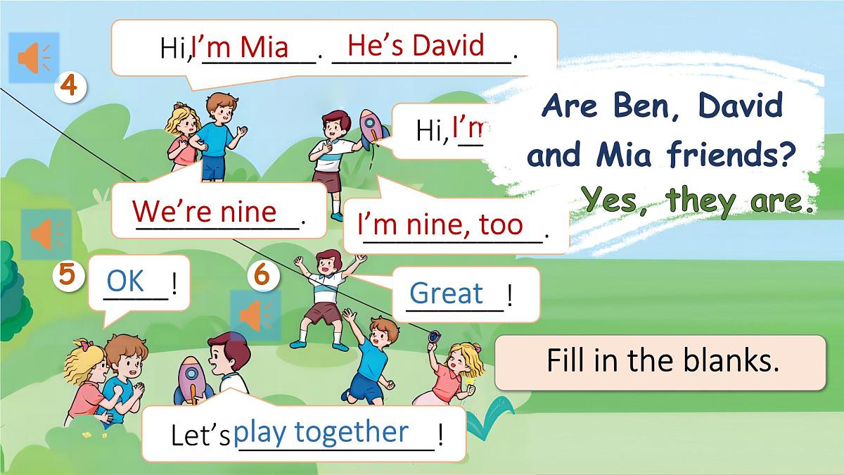 unit 1 Let's be friends-part2 ppt第7页