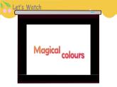 unit3 It's a colourful world- part 2 課件+教案+習(xí)題