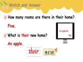 Unit6 My Sweet Home- part 2 課件+教案+習(xí)題