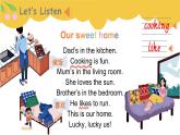 Unit6 My Sweet Home- part 3 課件+教案+習(xí)題