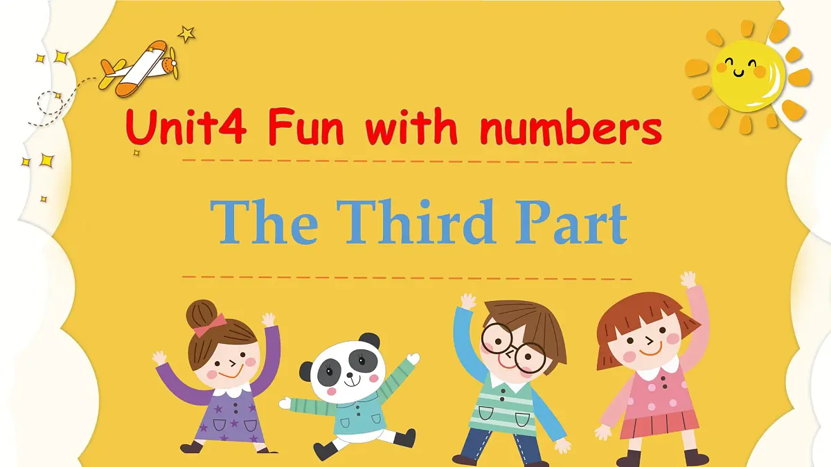 unit4 Fun with numbers- part 3第1页