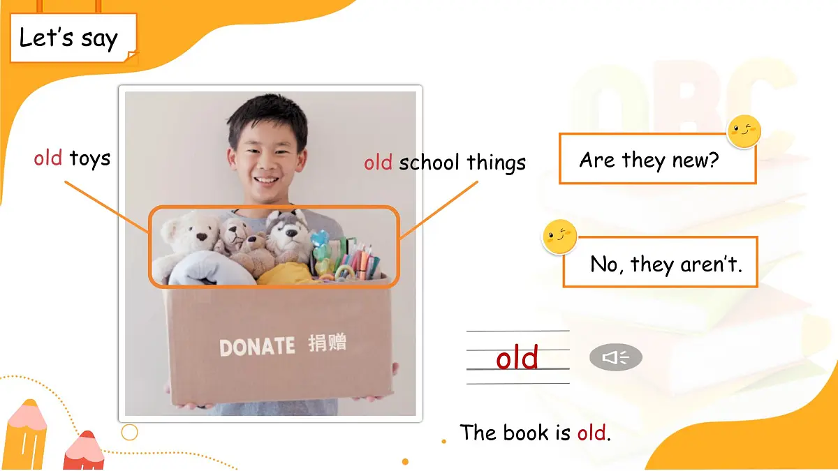 Unit 5 Old toys Part A Let's talk 课件 英语人教PEP版（2024）三年级下册第五单元第6页