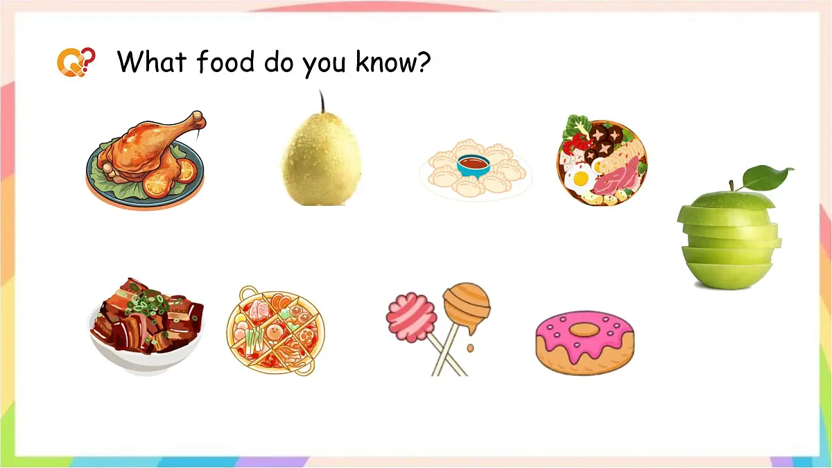 Unit 1 Food we like Lesson1 课件-三年级英语下册（冀教版2024）第6页