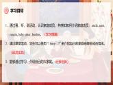 人教版三年級(jí)上冊(cè) Unit 2 課時(shí) 5 Part B Let’s learn & Listen and chant 精品課件 （包含音頻視頻）