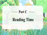 人教版三年級上冊 Unit 4 課時 8 Part C Reading Time 精品課件（包含音頻，視頻）