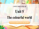 人教版三年級上冊  Unit 5 課時(shí) 5 Part B  Let's learn~Listen and do 精品課件（包含音頻，視頻）