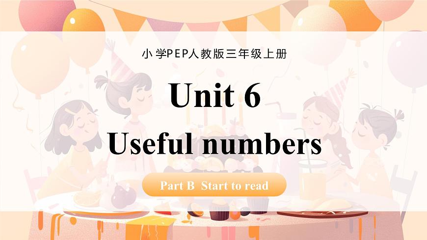 Unit 6  课时 6 Part B Start to read第1页