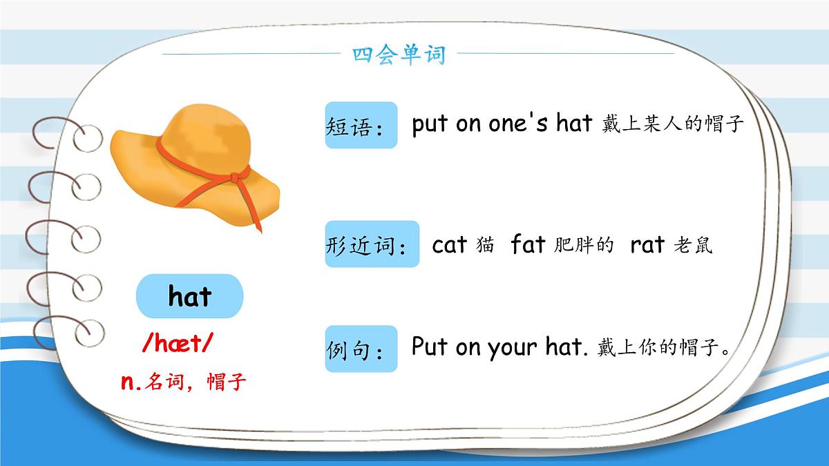 人教版四年级下册复习课件 Unit 5 My clothes第5页