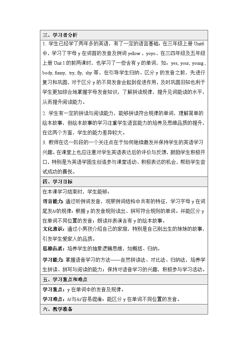 新人教PEP小学英语五上 Unit1_A_Let’s_spell基于深度学习的教学设计第2页