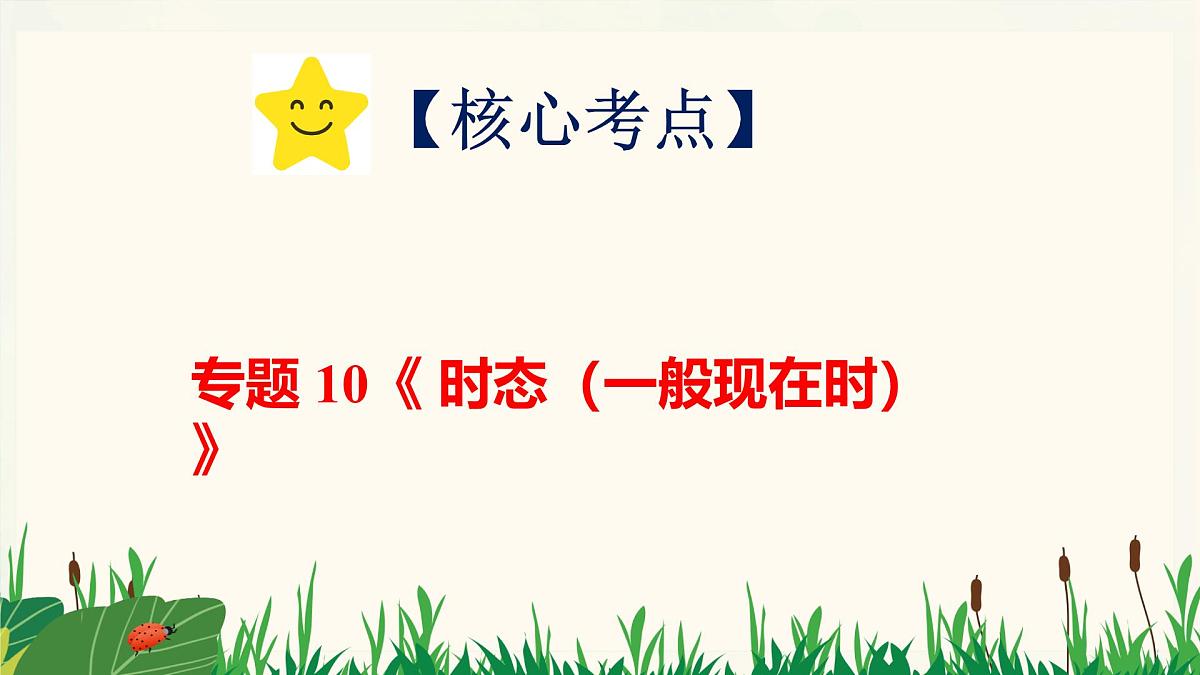 专题10《一般现在时》-2025年小升初英语总复习课件第2页