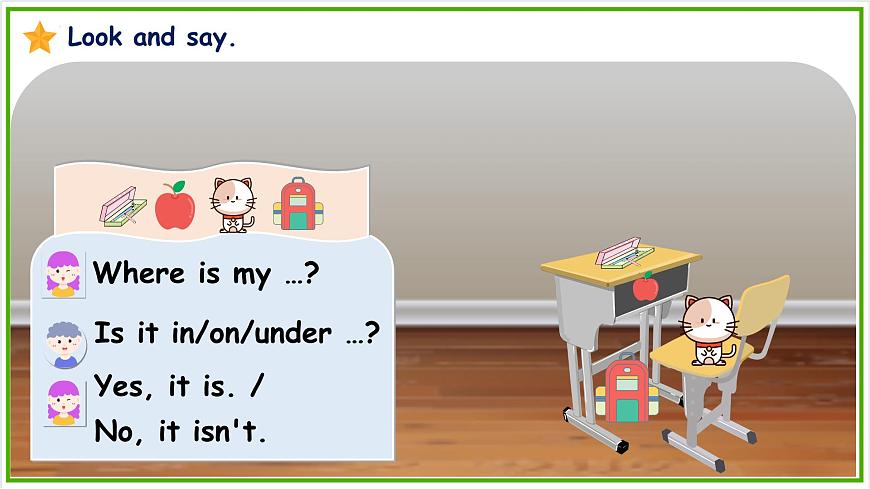 新人教PEP小学英语三下 Unit4 Part B Let’s learn第5课时教学课件第4页