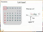 【新教材核心素養(yǎng)】外研劍橋版Join in英語三下Unit5 Days of the week. Ready to learn（第1課時(shí)）（課件+同步教案帶反思+同步練習(xí)含答案+素材）