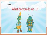 【核心素養(yǎng)優(yōu)質(zhì)課】冀教版英語三年級下冊Unit6 My week Lesson 4 My Sunday課件+同步教案+同步練習(xí)含答案+素材