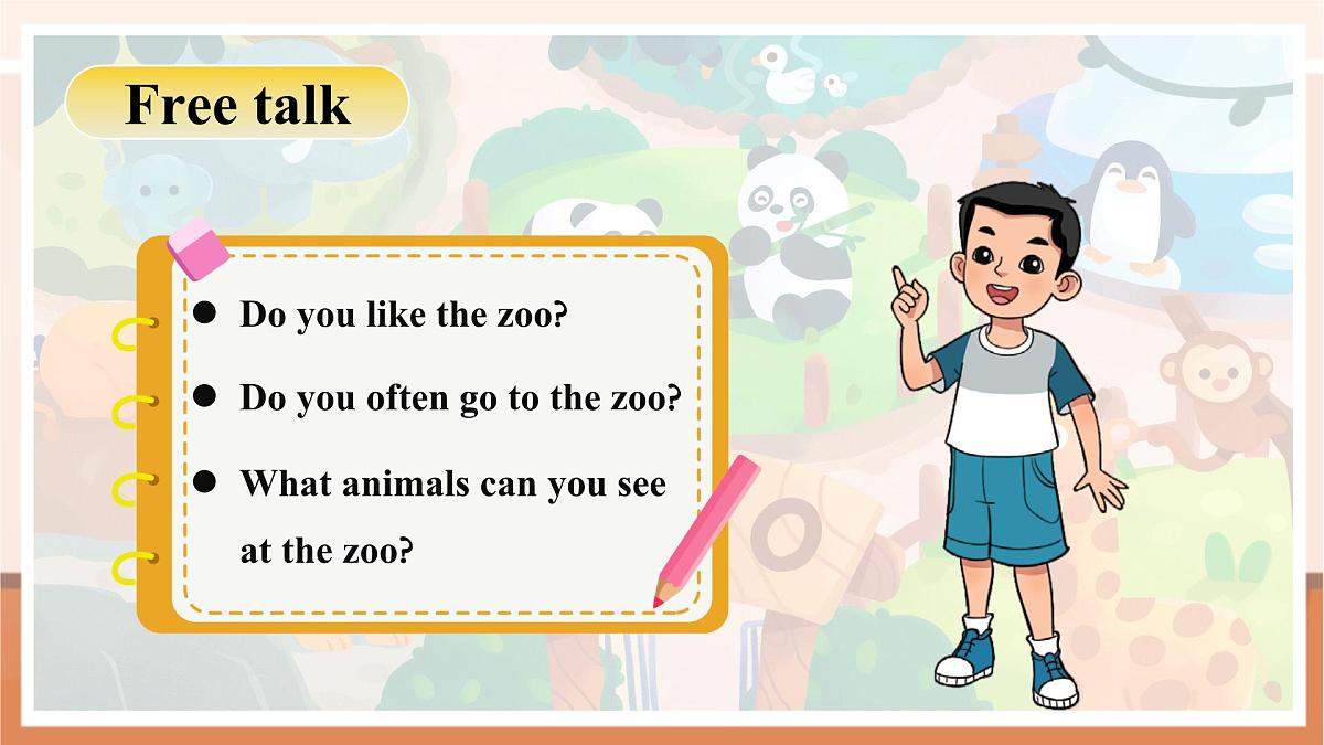 Unit 5 Lesson 1 The zoo is fun课件第5页