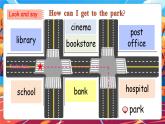 【核心素養(yǎng)】人教版英語六年級上冊Unit 1 How can I get there PB Read and write課件+單元整體教案