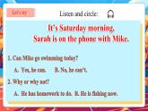 【核心素養(yǎng)】人教版英語六年級上冊Unit 3 My weekend plan PA let's talk課件+單元整體教案+練習(xí)