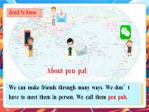【核心素養(yǎng)】人教版英語(yǔ)六年級(jí)上冊(cè)Unit 4 I have a pen pal PA let's talk課件+單元整體教案+練習(xí)