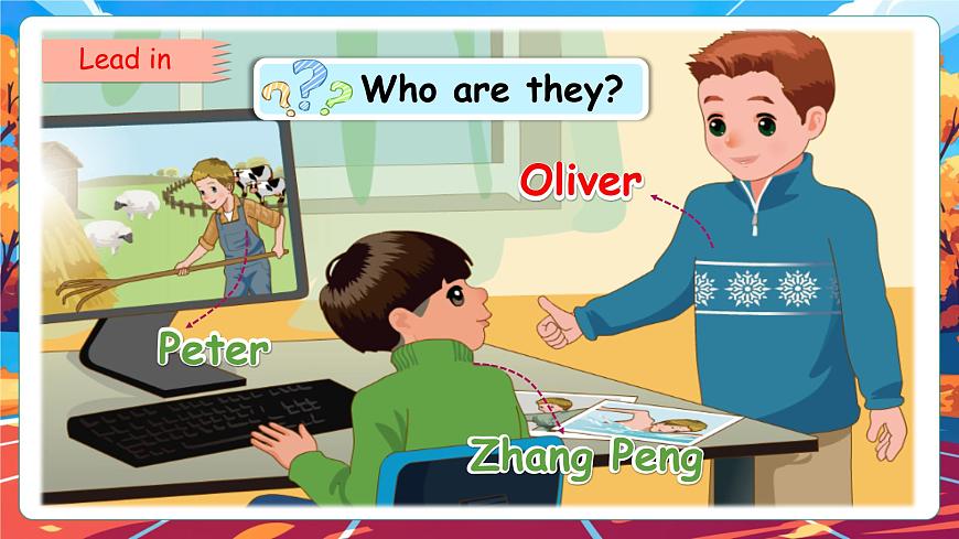 【公开课】Unit 4 I have a pen pal PA Let's talk 课件第6页