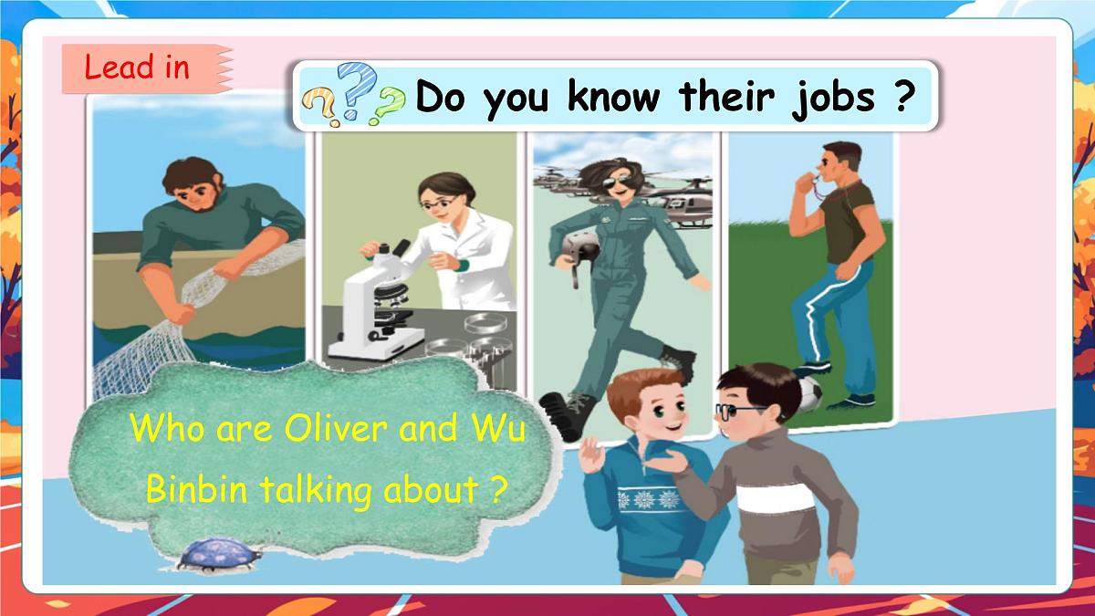 【公开课】Unit 5 What does he do PB Let's learn 课件第7页